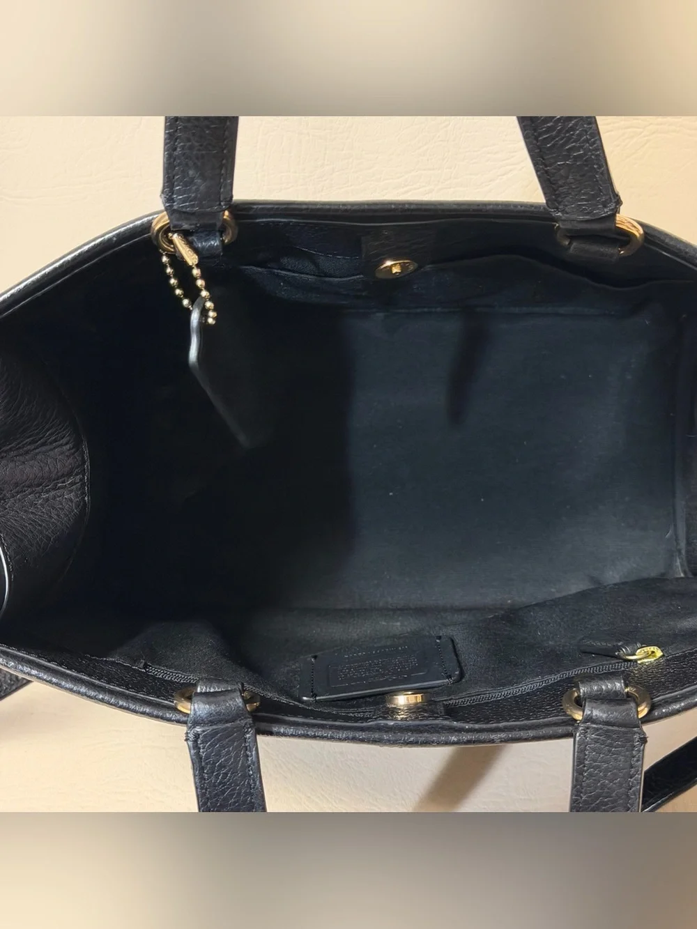 COACH C2004 Dempsey Carry All With Patch Tote Bag 2WAY Bag Hand Bag